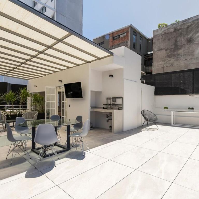 Art Deco Condesa II Stylish and Quiet w Rooftop - Five-Bedroom House - 54