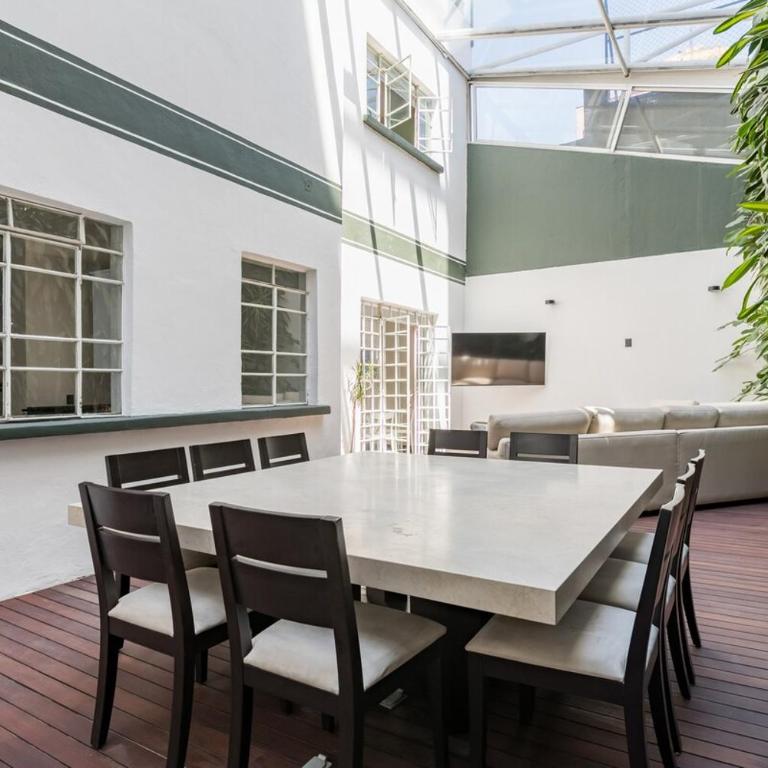Art Deco Condesa II Stylish and Quiet w Rooftop - Five-Bedroom House - 69