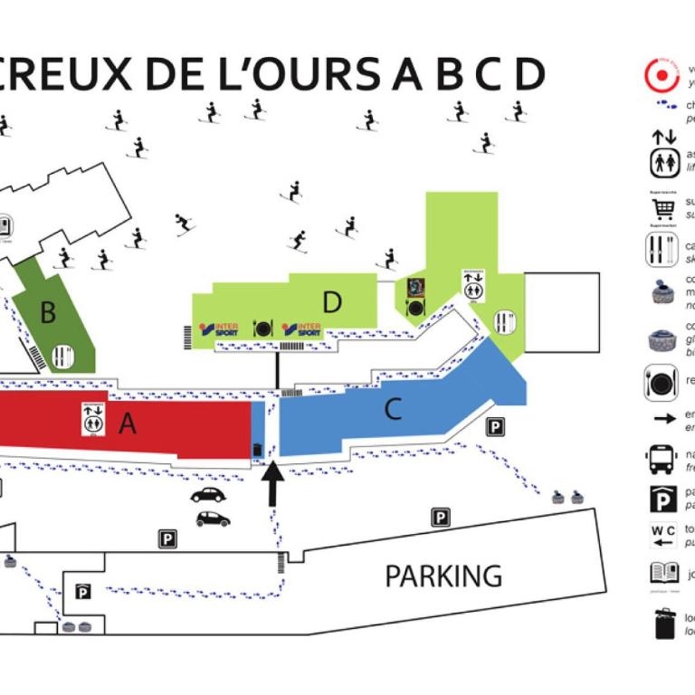 Résidence Creux De L Ours B - CHARMANT 3 PIÈCES DUPLEX - SKIS AUX PIEDS - VUE PISTES MAE-7654 - Appartamento - 3