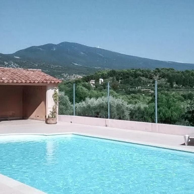 Gîte au pied du Mont Ventoux - Terrasse, piscine, nature - Appartement 1 Chambre - 22