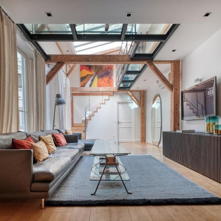 Loft d'Exception 272 m2 pour 12, Paris 8e - Appartement Suite - 1