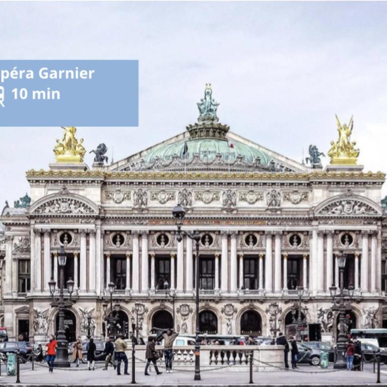 Appartement flambant neuf, cosy & moderne, au centre de Paris - Appartement 1 Chambre - 14
