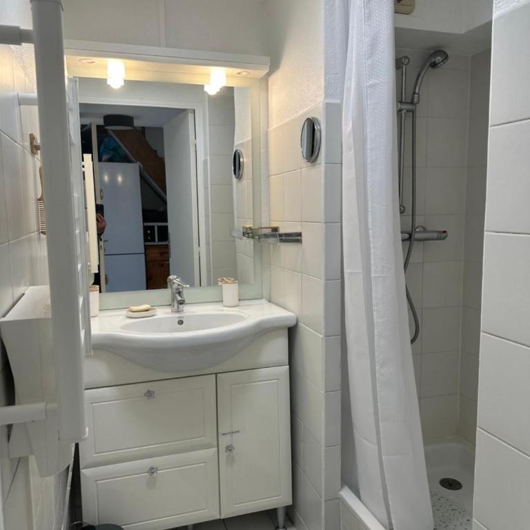 T3 CLIMATISE 40m2 Piscine Parking PRIVE 2 Chambres Secteur falaises 50 m de la plage Proche centre-port 4 Personnes - Double Room - 8