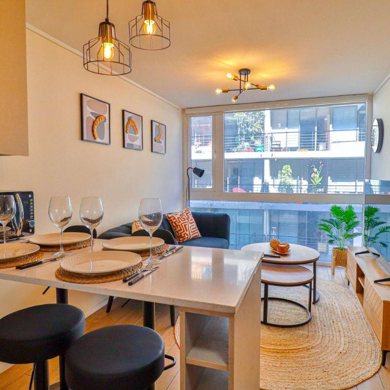 HOM I 2D2B, Estacionamiento, Terraza, Acceso Digital, WiFi - Apartamento - 7