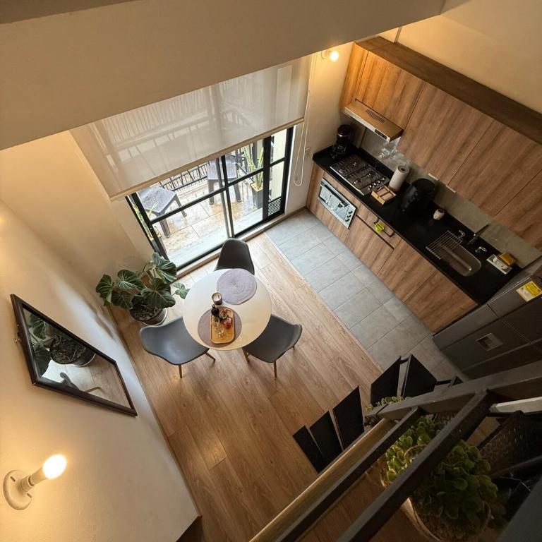 Modern Industrial Loft View of Bogotá Candelaria - Apartamento de 2 dormitorios - 1