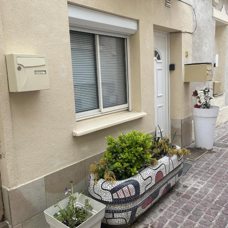 Ideal couples et familles T3 RDC cosy clim 2 chbres 2min plage - Appartement 2 Chambres - 5