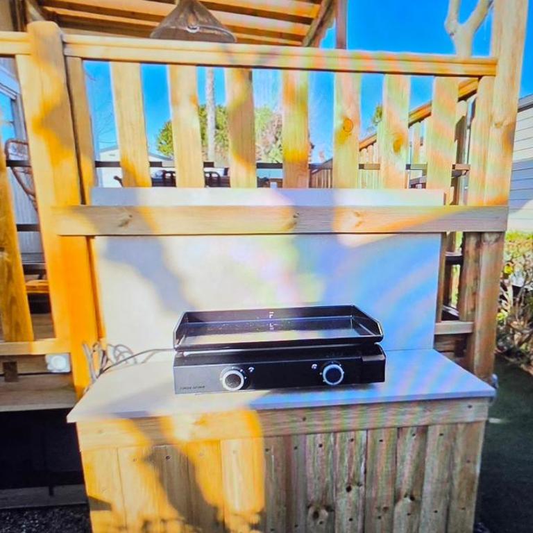 Mobil-home Évasion Valras tout confort 40 m2 - Camping Les Sables du Midi Valras-Plage - Bungalow mit 3 Schlafzimmern - 67