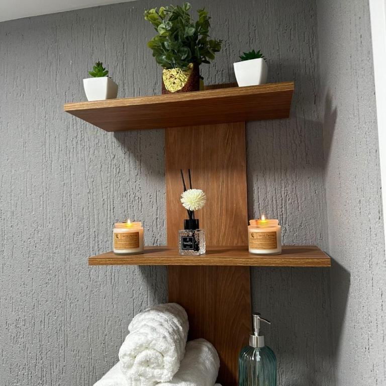 Depto con piscina y balcón a 5min del aeropuerto - One-Bedroom Apartment - 30