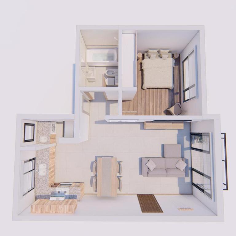 ANDES Apts - CENTRO - Apartamento de 1 dormitorio - 7