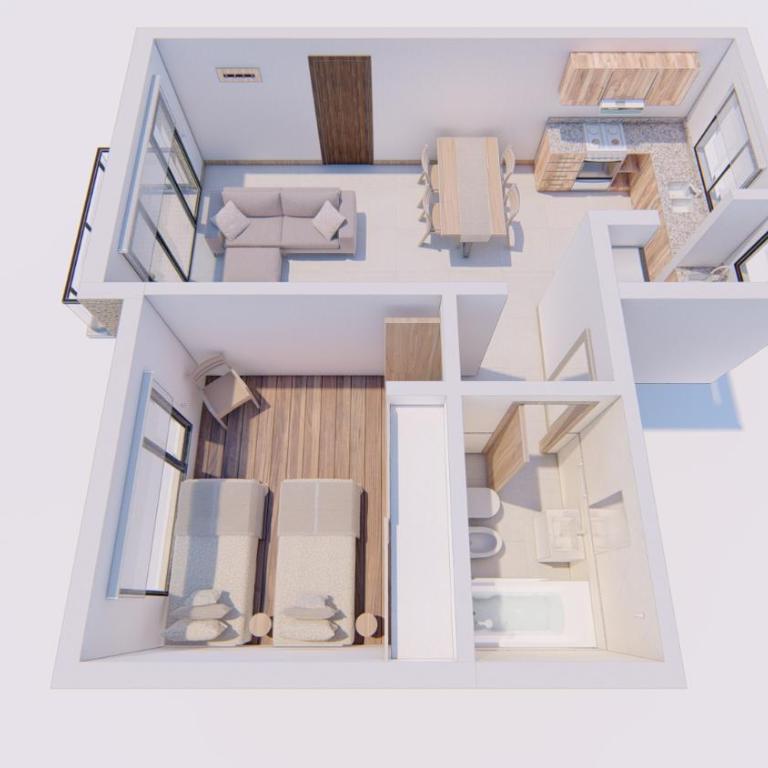 ANDES Apts - CENTRO - Apartamento de 1 dormitorio - 16
