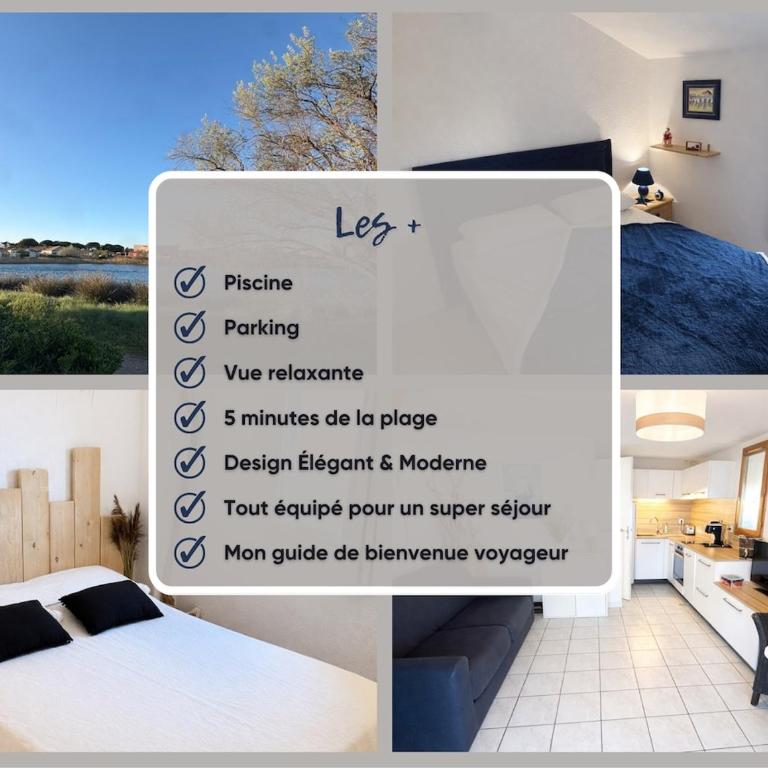 Un matin sur l'étang "LES LAGUNES DU SOLEIL" - Casa con 2 Camere da Letto - 2