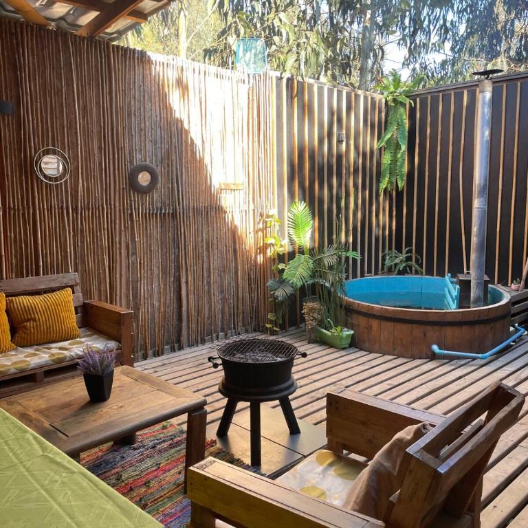 Cabaña para 2 con tinaja privada - One-Bedroom Apartment - 1