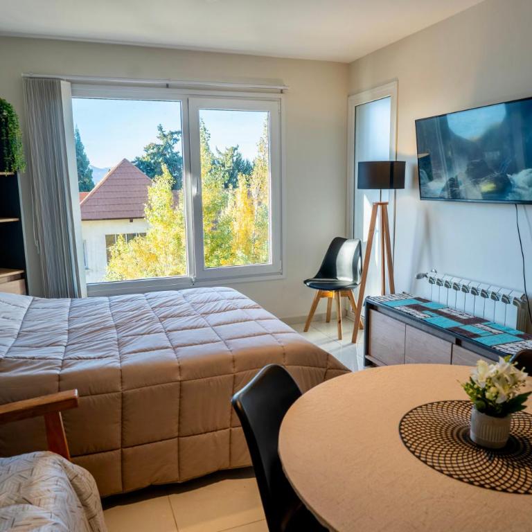 Moderno y Luminoso Monoambiente con Vista al Lago - Apartamento Superior de 1 dormitorio - 4