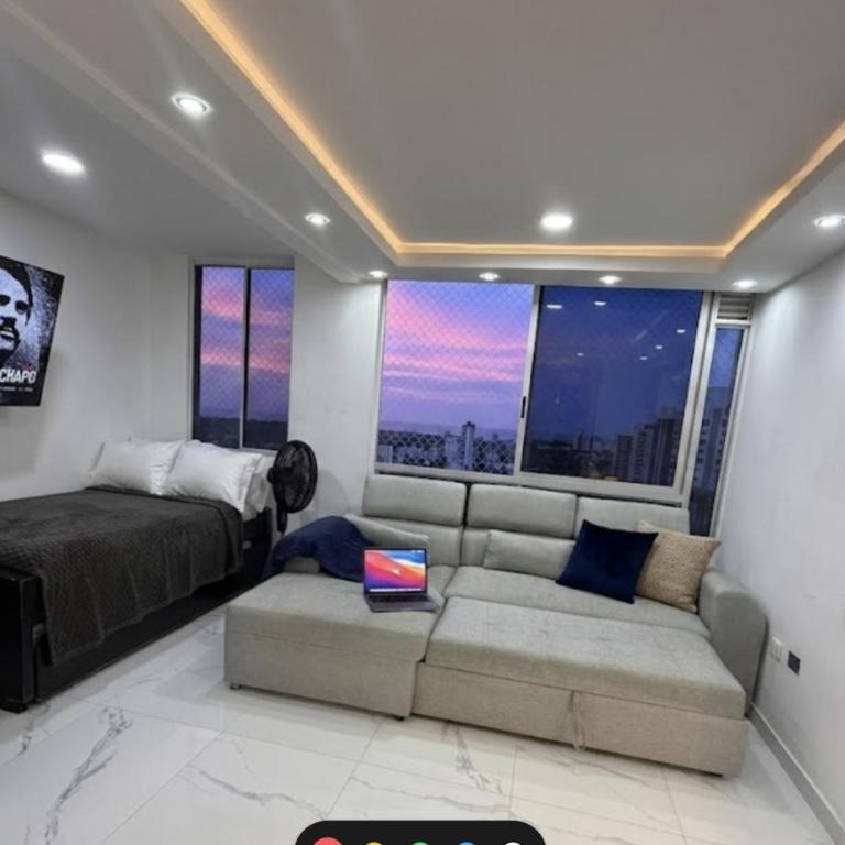 Apto Moderno UniNorte Vista Río, Mar y Manglar - Three-Bedroom Apartment - 7