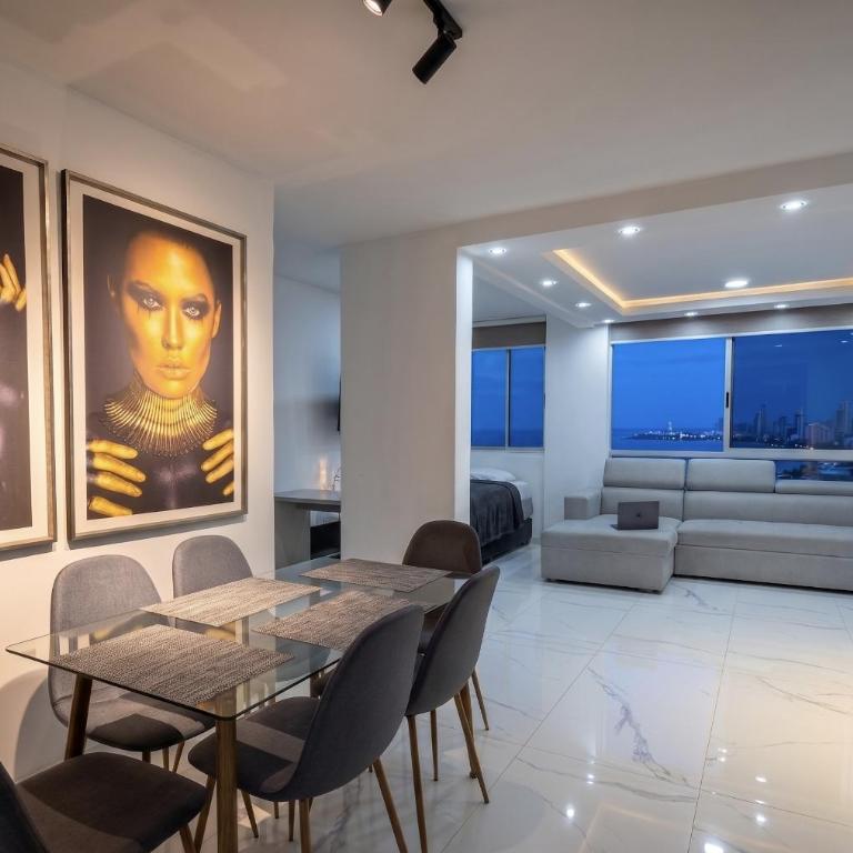 Apto Moderno UniNorte Vista Río, Mar y Manglar - Three-Bedroom Apartment - 8