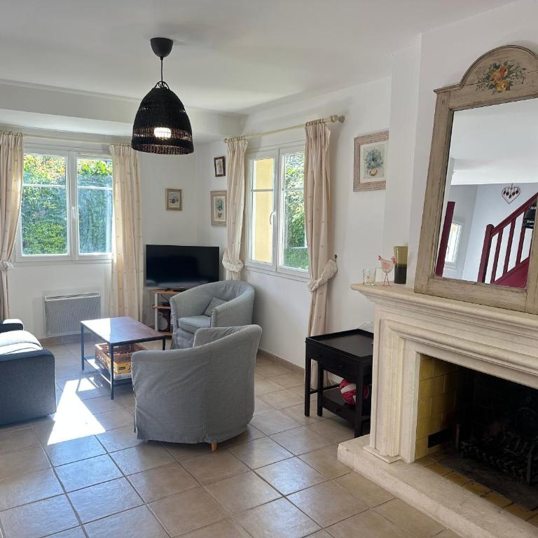 Grande Villa avec Jardin, Proche Plage et Centre de Villers-sur-Mer - FR-1-487-310 - Ferienhaus (8 Erwachsene) - 6