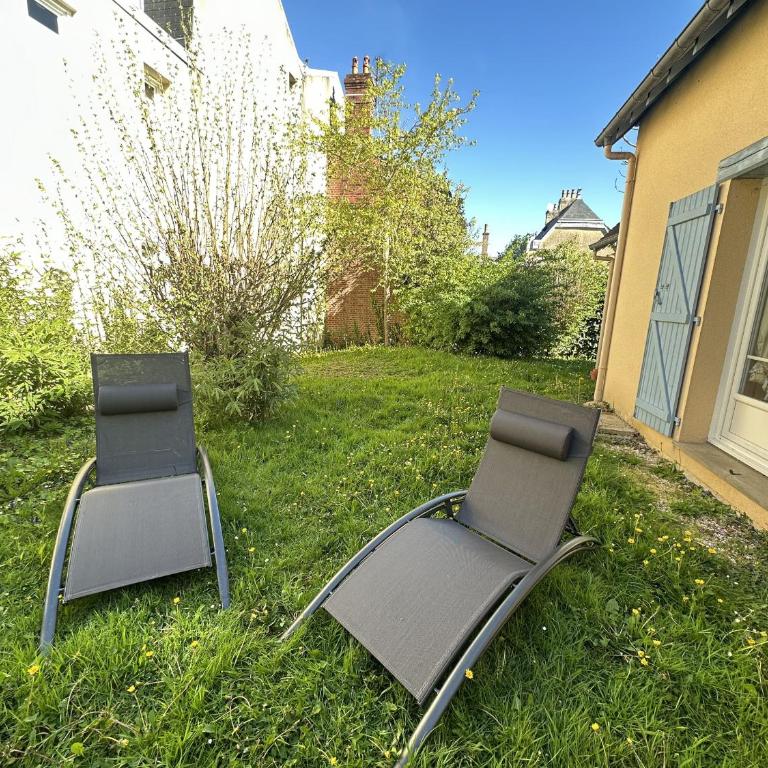 Grande Villa avec Jardin, Proche Plage et Centre de Villers-sur-Mer - FR-1-487-310 - Ferienhaus (8 Erwachsene) - 24