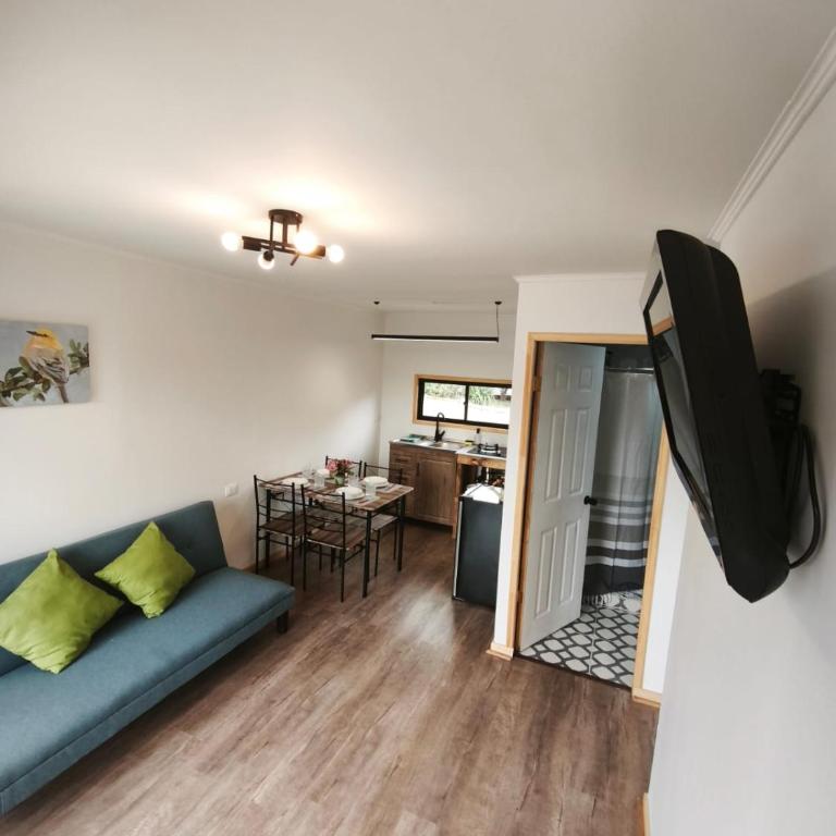 Cabañas Lodge el Mauco - Two-Bedroom House - 2