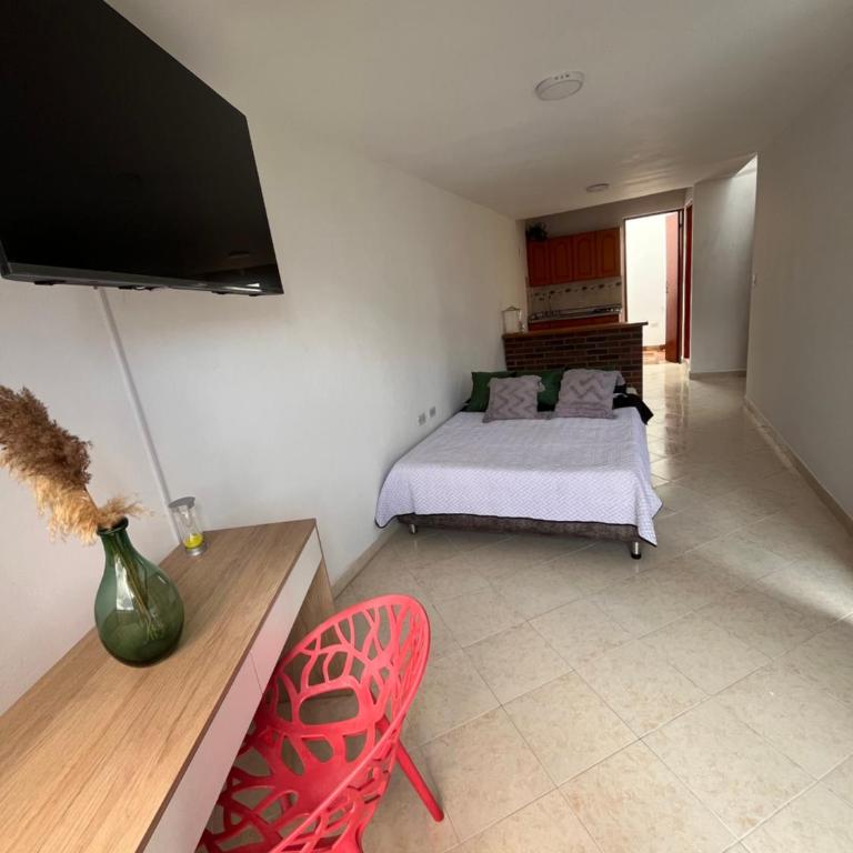 Aparta-loft sencillo Medellín Guayabal - Apartamento de 1 dormitorio - 3