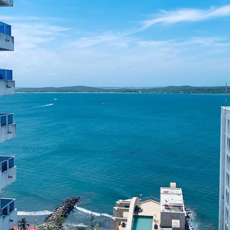 Apartamento Lindo en cartagena el laguito bocagrande con vista al mar - Two-Bedroom Apartment - 2
