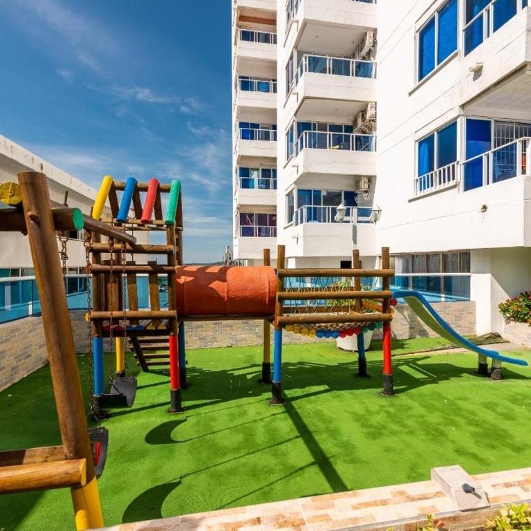 Apartamento hermoso en cartagena el laguito bocagrande con vista al mar - Two-Bedroom Apartment - 21