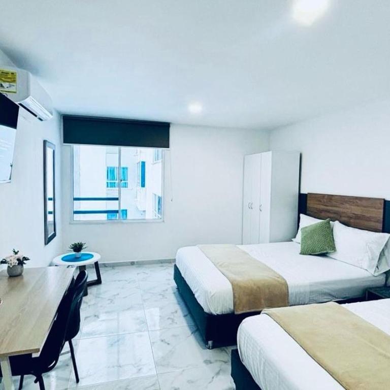 Apartamento Lindo en cartagena el laguito bocagrande con vista al mar - Two-Bedroom Apartment - 5