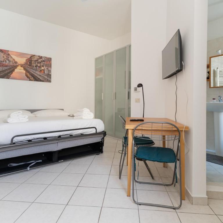 GuestHost - Comfy Studio X2 in Navigli District - Monolocale - 6