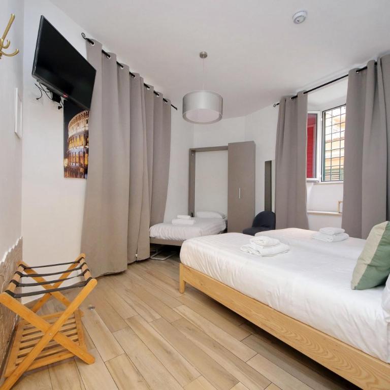 Trastevere Roma Deluxe Rooms - Camera Tripla con Accesso Disabili - 4