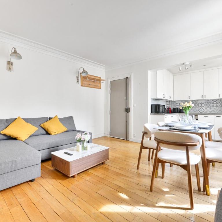 2BR Apartment Near Metro & Canal Saint-Martin - Apartamento de 2 dormitorios - 1
