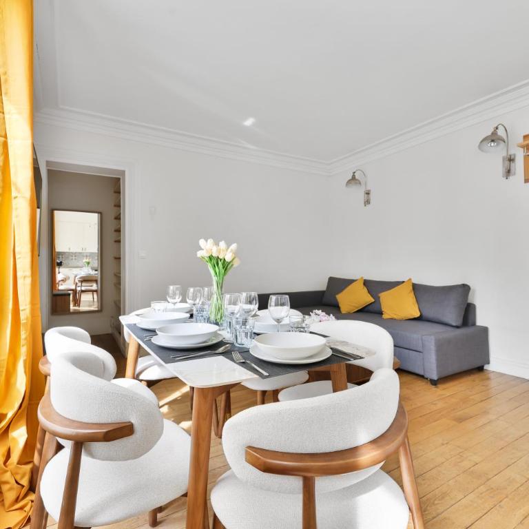2BR Apartment Near Metro & Canal Saint-Martin - Apartamento de 2 dormitorios - 4