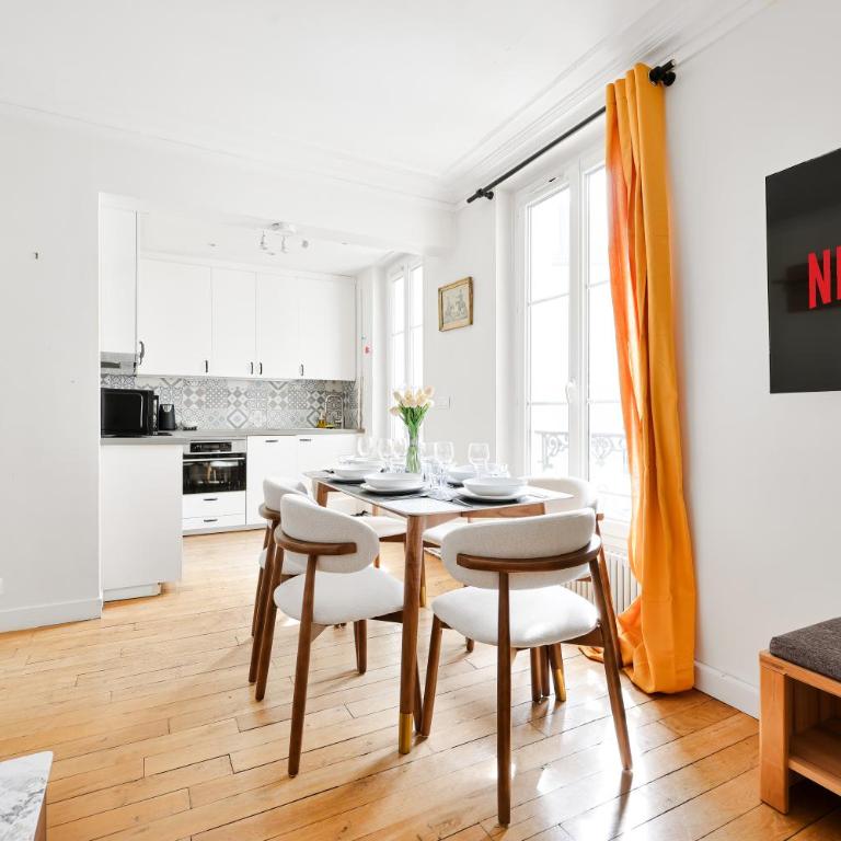 2BR Apartment Near Metro & Canal Saint-Martin - Apartamento de 2 dormitorios - 5