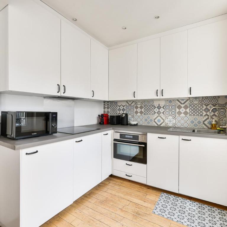2BR Apartment Near Metro & Canal Saint-Martin - Apartamento de 2 dormitorios - 6