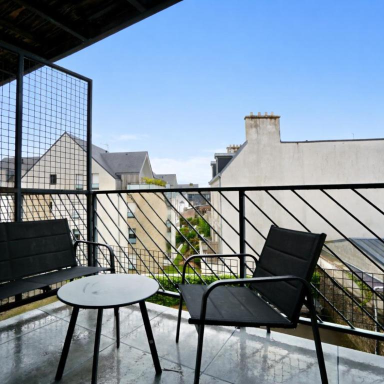 Latitude Bleue -parking-centre ville - Appartement 1 Chambre - Vue sur Ville - 19