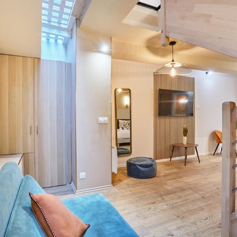 Residence centre de Paris by Studio prestige - Chambre Familiale avec Douche - 27