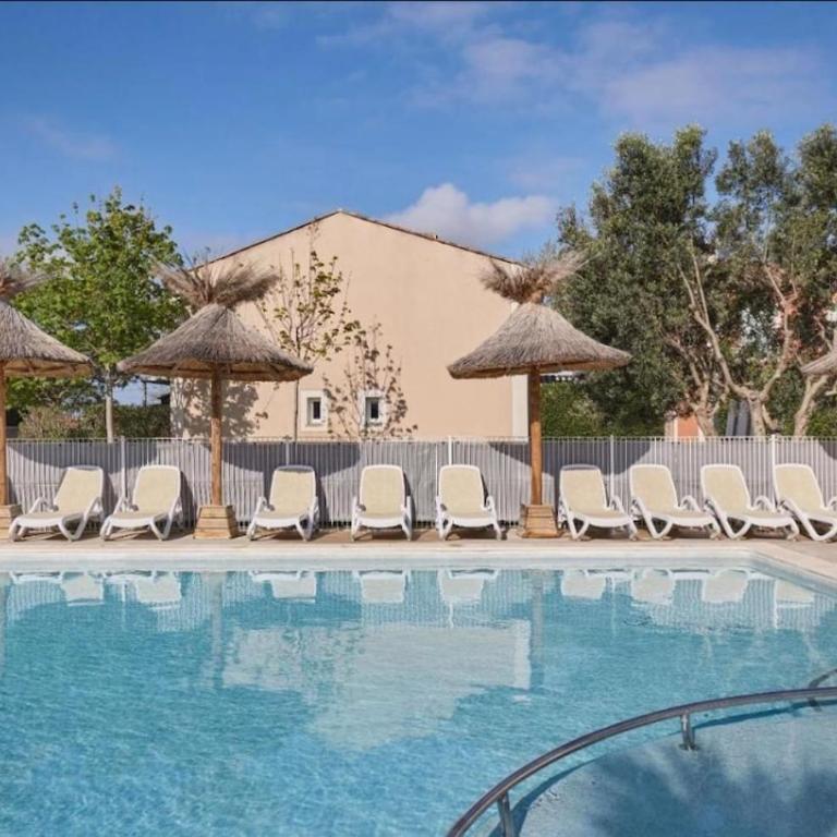 Villa Romantika 6p résidence piscine à Aigues-Mortes - Casa con 2 Camere da Letto - 9