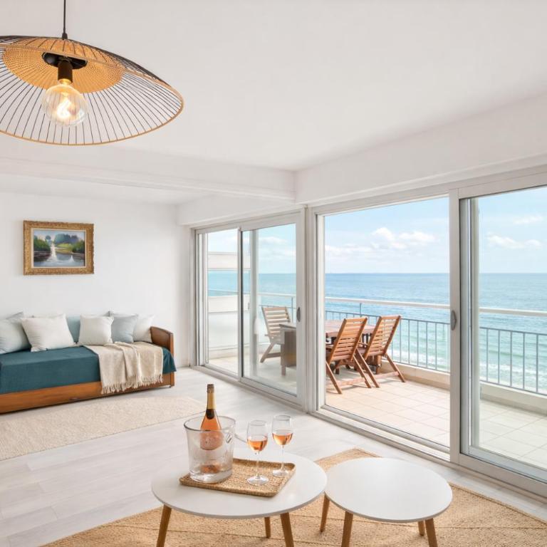 L'Océan - Terrasse - Garage Privé - Vue Mer - Two-Bedroom Apartment - 1