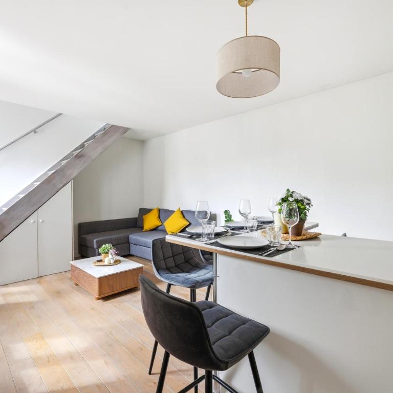 Charming 1-Bedroom Mezzanine in Saint-Germain - Appartement 1 Chambre - 6