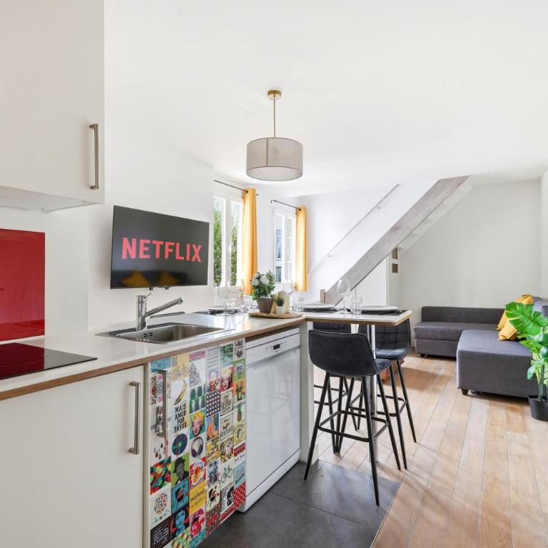 Charming 1-Bedroom Mezzanine in Saint-Germain - Appartement 1 Chambre - 4