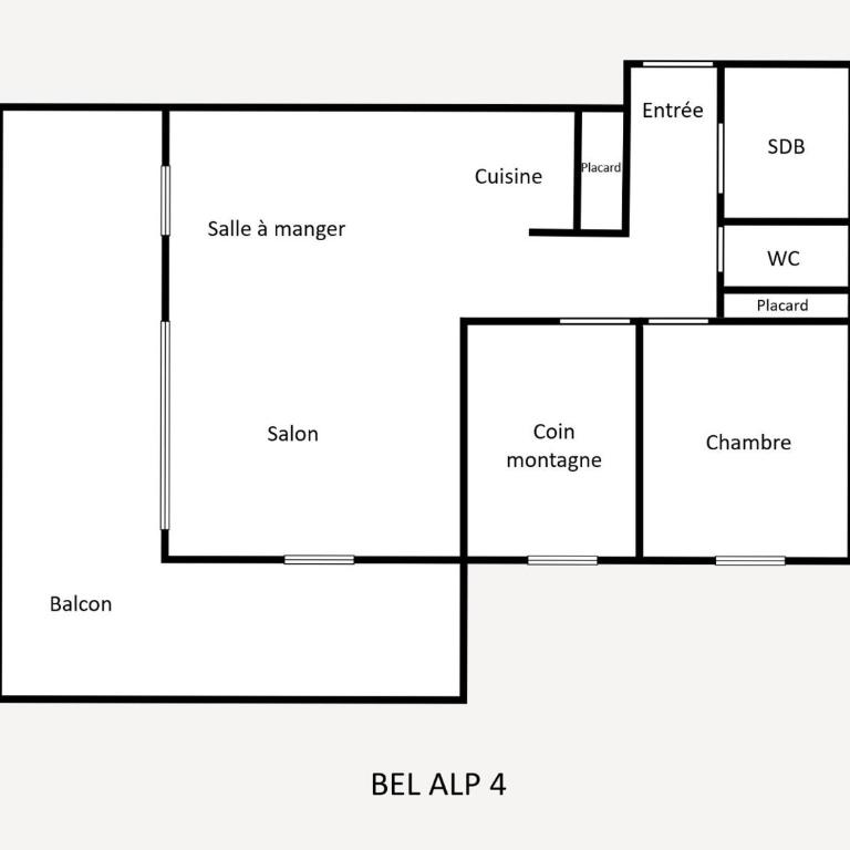 Appartement familial proche pistes, animaux acceptés - FR-1-304-133 - Apartamento (6 adultos) - 11