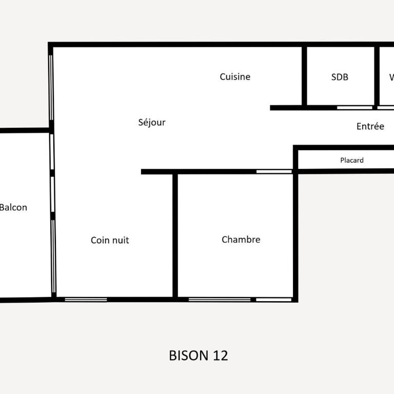 Appart 3*, 6 pers, proche piste La Clusaz - FR-1-304-293 - Appartamento - 12