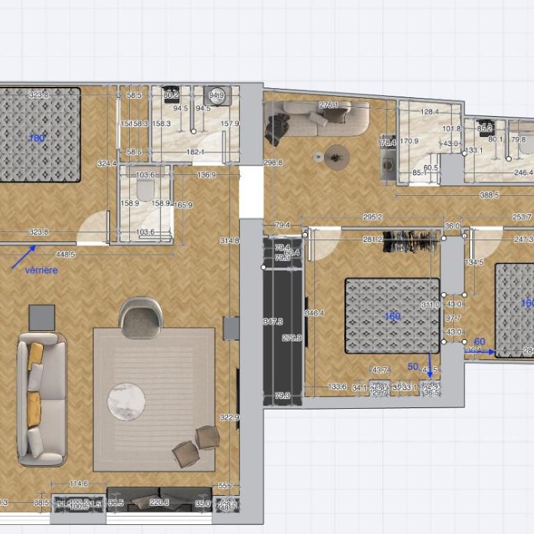 TheBlueStay 264 - Spacious Apt in Paris 15 - AC - Appartement - 7