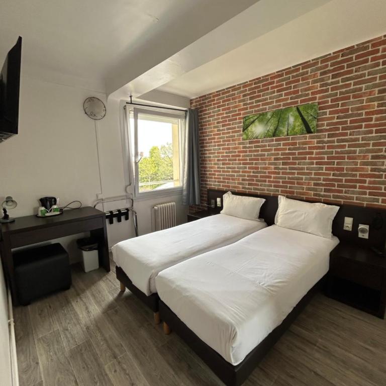 Hotel Au Spatial Centre Gare - Chambre Lits Jumeaux - 2