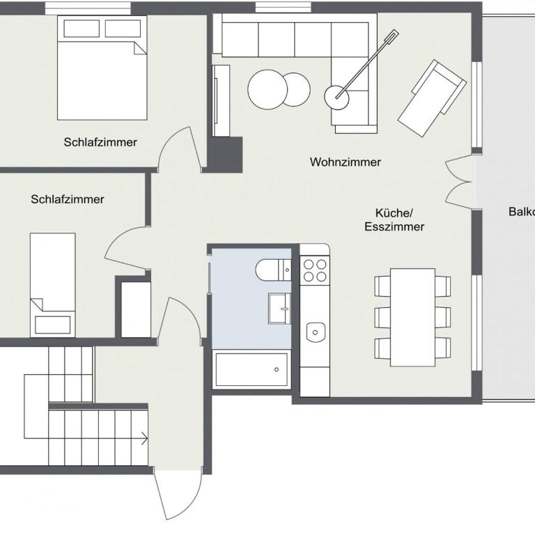 Apartment Eiger Sun - GRIWA RENT AG - Appartamento con 3 Camere da Letto - 20
