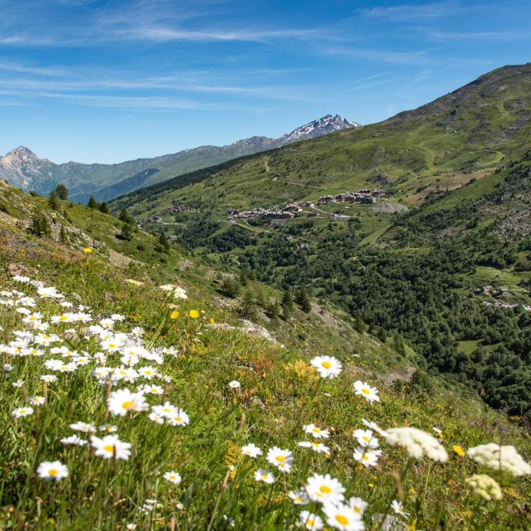 Appartement 4 à 6pers Valmeinier Résidence 4 étoiles - Piscine - Appartement 2 Chambres avec Vue sur la Montagne - 22