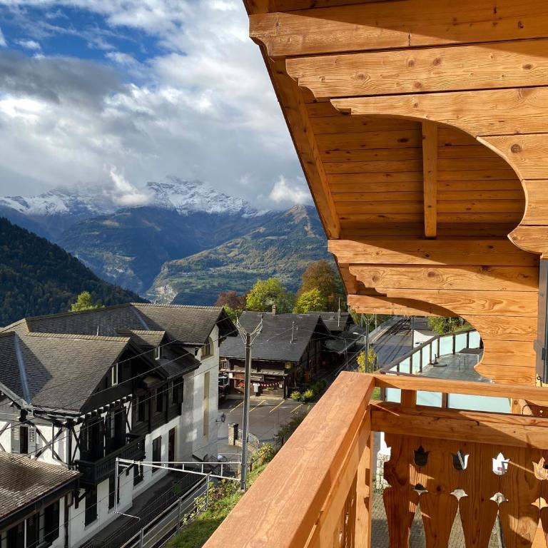 Chalet L'Adret, 3,5 pièces dans les combles. - Apartment mit 1 Schlafzimmer - 1