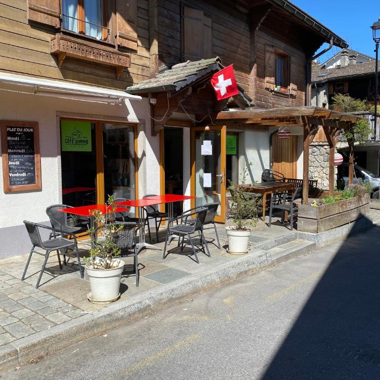 Chalet L'Adret, 3,5 pièces dans les combles. - Apartment mit 1 Schlafzimmer - 42