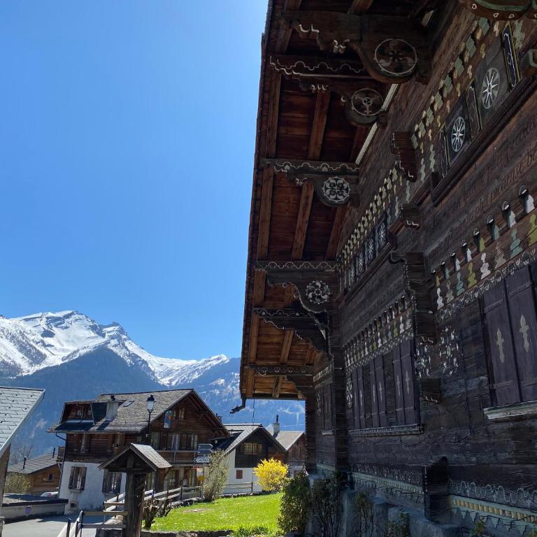 Chalet L'Adret, 3,5 pièces dans les combles. - Apartment mit 1 Schlafzimmer - 43