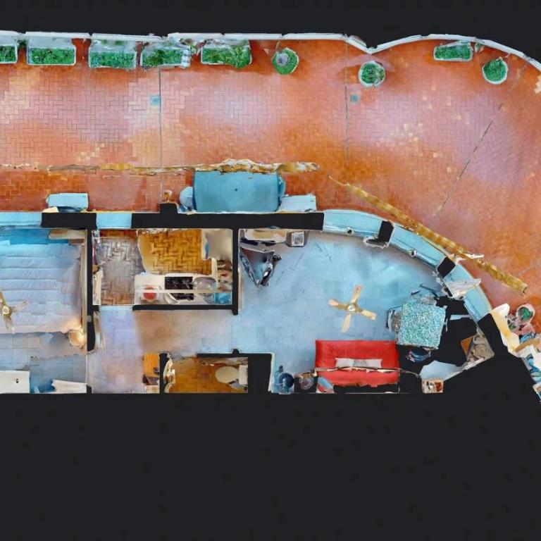 114FDM - Agréable 2P climatisé en dernier étage avec immense terrasse avec parking privé - Appartement 1 Chambre - 8