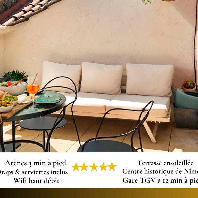 Le Ciel de Nîmes - Climatisé -Centre ville- Arènes 2minutes - Apartamento de 1 dormitorio - 1