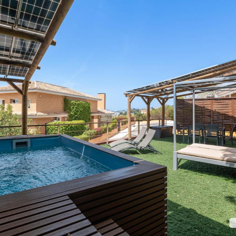 Málaga Bay Terraces - Apartamento de 1 dormitorio con vistas a la piscina - 11